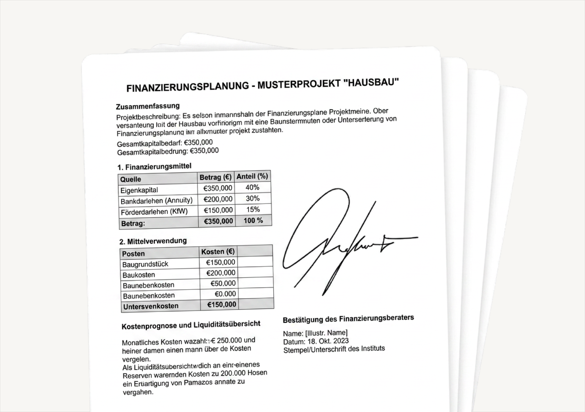 Finanzierung